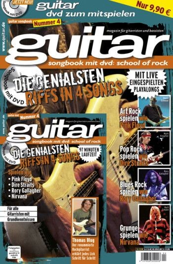 Vorderes Coverbild Guitar: DVD School of Rock vol.4 (+DVD)
