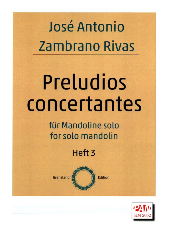 Vorderes Coverbild Preludios concertantes Band 3