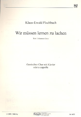 Vorderes Coverbild Wir müssen lernen zu lachen für