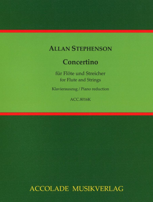 Vorderes Coverbild Konzert für Flöte und Streicher
