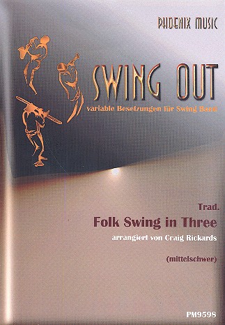 Vorderes Coverbild Folk Swing in three: