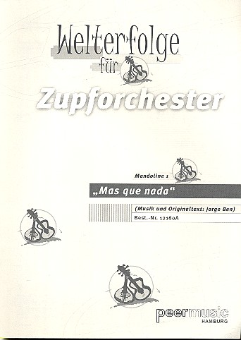 Vorderes Coverbild Mas que nada