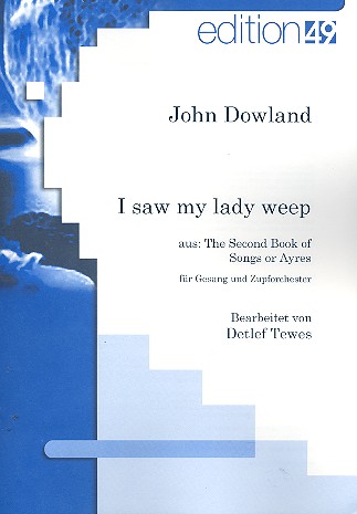 Vorderes Coverbild I saw my Lady weep für