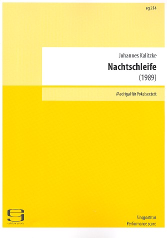Vorderes Coverbild Nachtschleife Madrigal für