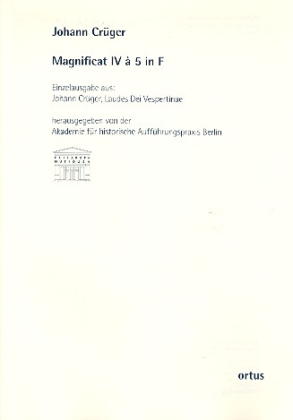 Vorderes Coverbild Magnificat 4 à 5 F-Dur