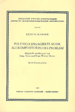 Vorderes Coverbild Politisch engagierte Musik