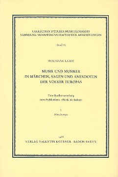 Vorderes Coverbild Musik und Musiker in Märchen, Sagen