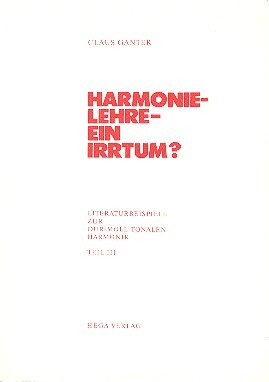 Vorderes Coverbild Harmonielehre - ein Irrtum Band 3