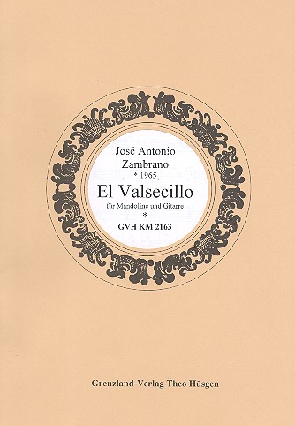 Vorderes Coverbild El Valsecillo für Mandoline