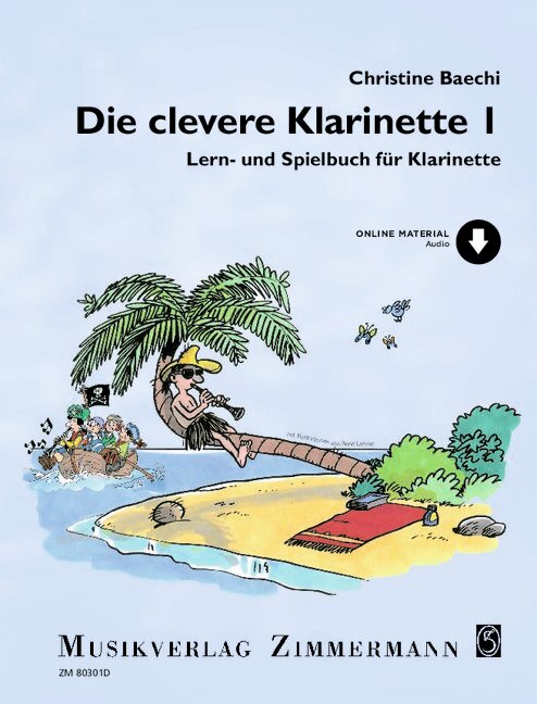 Vorderes Coverbild Die clevere Klarinette Band 1 (+Online Audio)