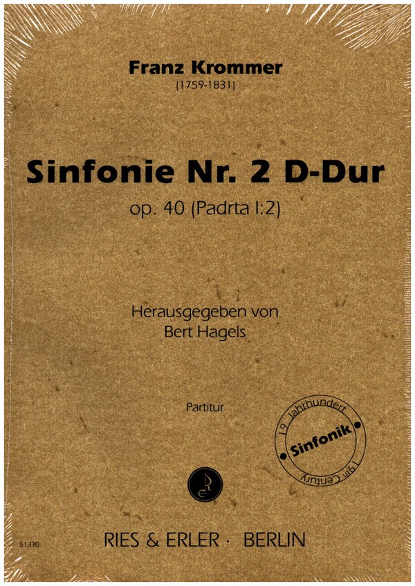Vorderes Coverbild Sinfonie D-Dur Nr.2 op.40