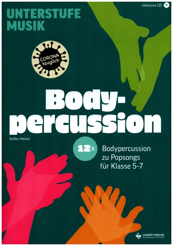 Vorderes Coverbild 12x Bodypercussion (+CD)