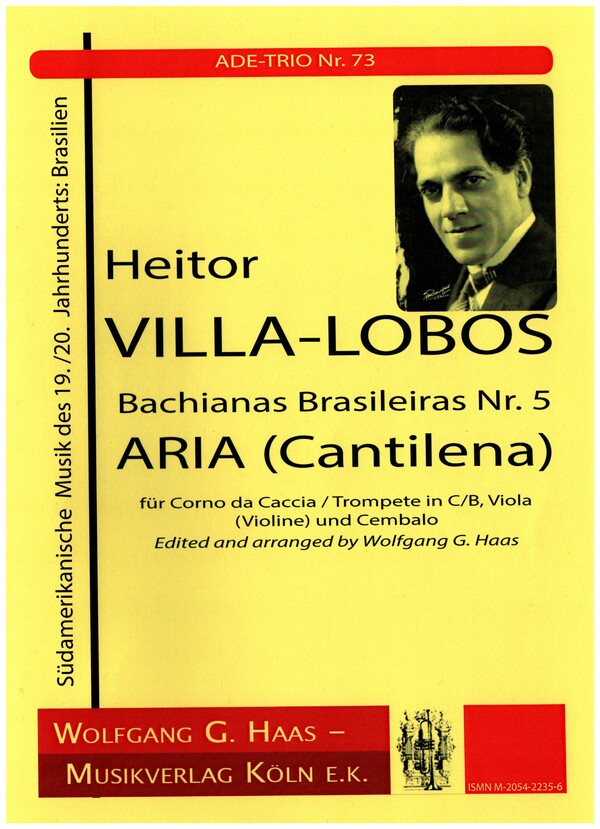Vorderes Coverbild Aria (Cantilena) Bachianas Brasileiras Nr.5