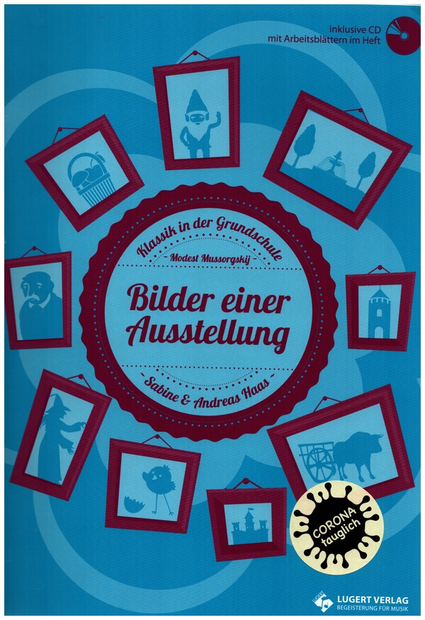 Vorderes Coverbild Klassik in der Grundschule - Bilder einer Ausstellung (+CD)