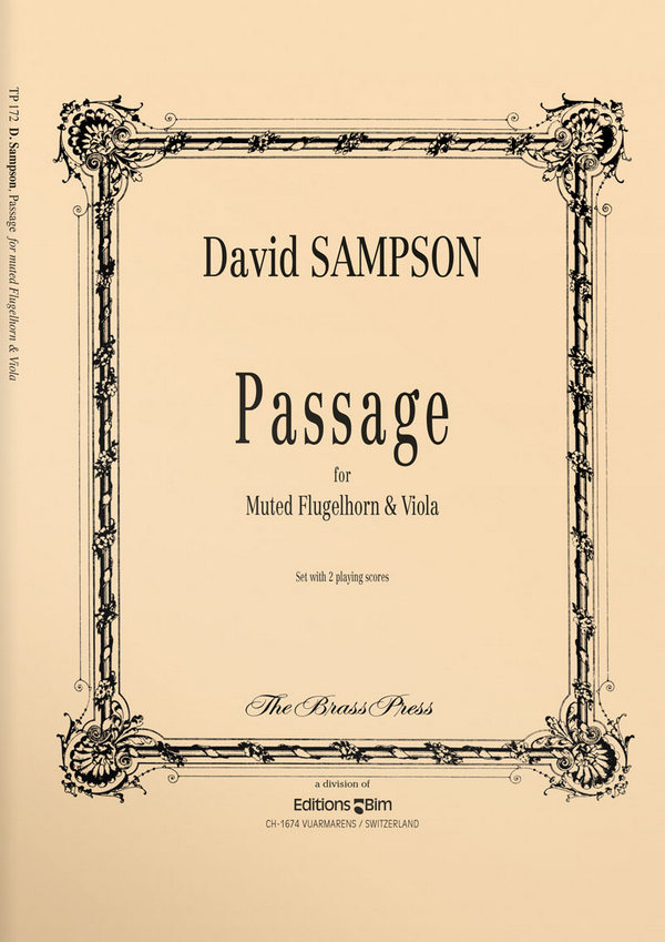 Vorderes Coverbild Passage for muted flugelhorn