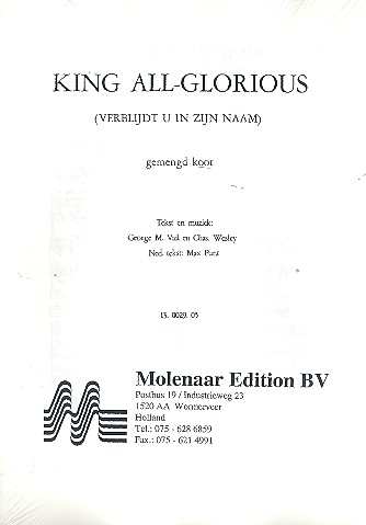 Vorderes Coverbild King all Glorius for mixed