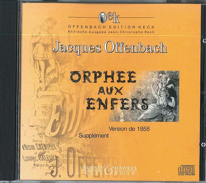 Vorderes Coverbild Orphee aux enfers CD-ROM