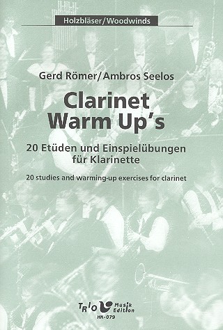 Vorderes Coverbild Clarinet Warm Up's - 20 Etüden und Einspielstücke 