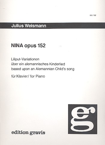 Vorderes Coverbild Nina op.152 Liliput-Varaitionen