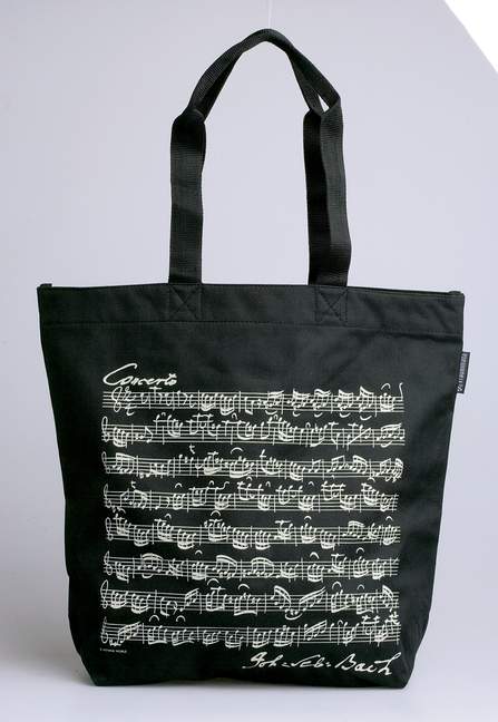 Vorderes Coverbild Shopper Bach schwarz