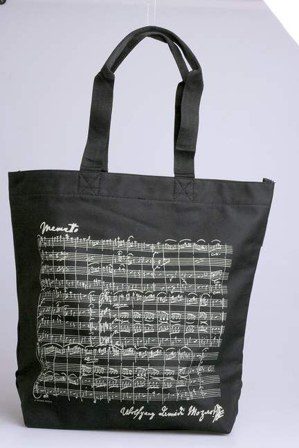 Vorderes Coverbild Shopper Mozart schwarz