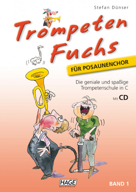 Vorderes Coverbild Trompeten-Fuchs für Posaunenchor Band 1 (+CD)