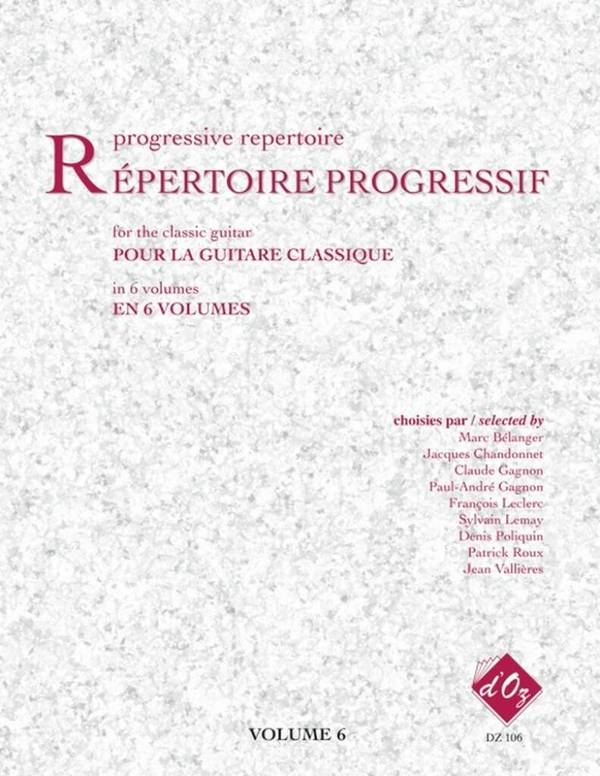 Vorderes Coverbild Répertoire progressif vol.6