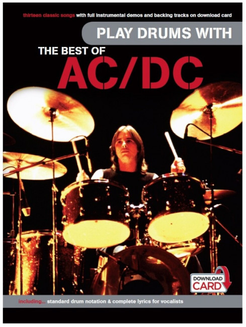 Vorderes Coverbild Play Drums with The Best of AC/DC (+Online Audio):