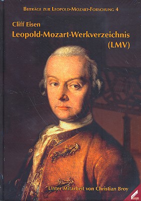 Vorderes Coverbild Leopold Mozart Werkverzeichnis LMV