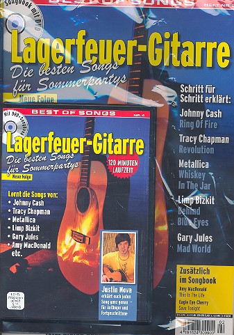 Vorderes Coverbild Lagerfeuer-Gitarre Band 2 (+DVD)
