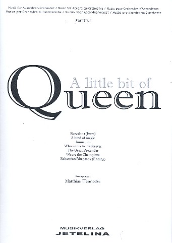 Vorderes Coverbild A little Bit of Queen 7 Stücke für