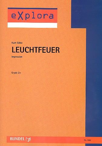 Vorderes Coverbild Leuchtfeuer: Impression für Blasorchester