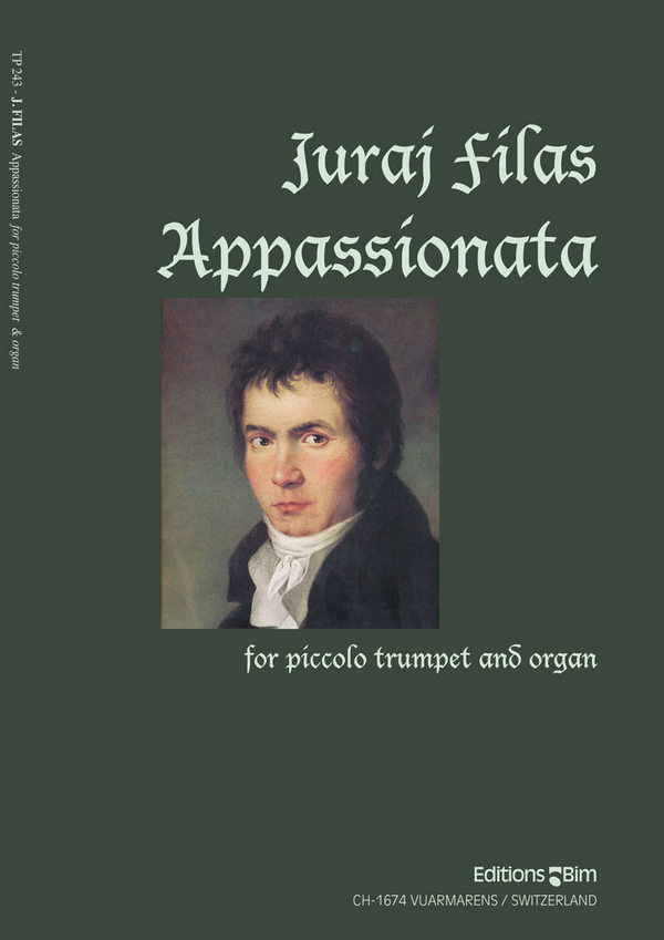 Vorderes Coverbild Appassionata for piccolo trumpet