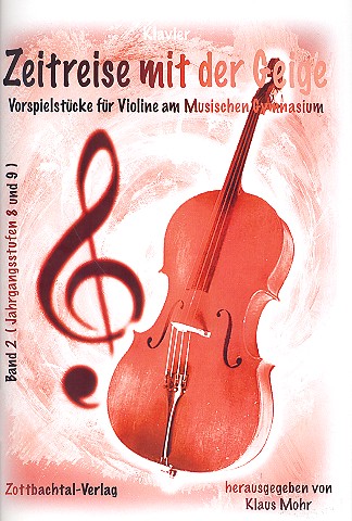 Vorderes Coverbild Zeitreise mit der Geige Band 2 (+CDs)