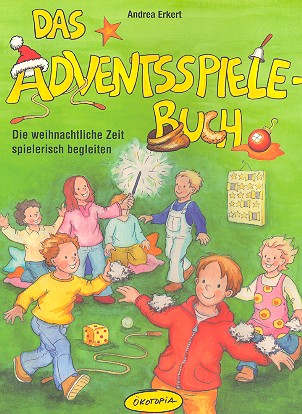 Vorderes Coverbild Das Adventsspielebuch