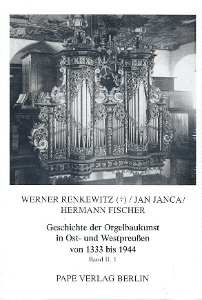 Vorderes Coverbild Geschichte der Orgelbaukunst in