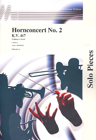 Vorderes Coverbild Konzert B-Dur Nr.2 KV417 für