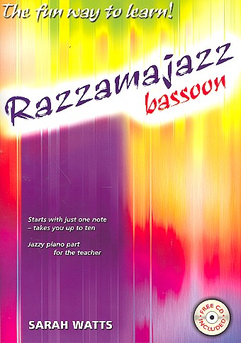 Vorderes Coverbild Razzamajazz (+CD) for bassoon