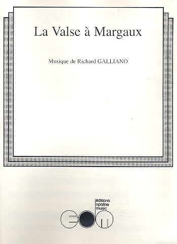 Vorderes Coverbild La valse à Margaux für Akkordeon