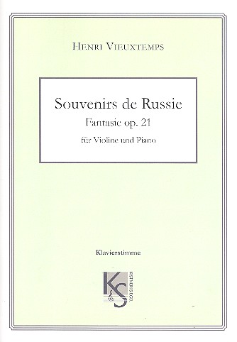 Vorderes Coverbild Souvenirs de Russie op.21