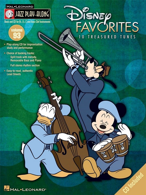 Vorderes Coverbild Disney Favorites (+CD): for Bb, Eb, C