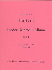 Vorderes Coverbild Lieder-Marsch-Album Band 2: