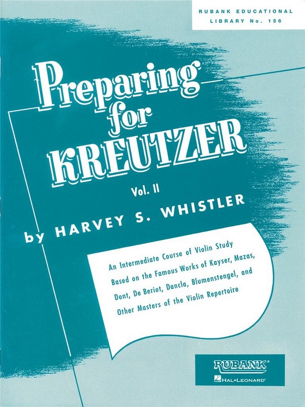 Vorderes Coverbild Preparing for Kreutzer vol.2