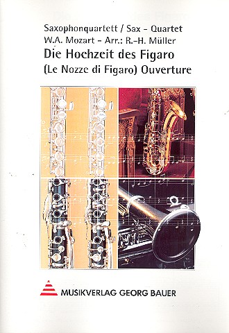 Vorderes Coverbild Ouvertüre zu 'Die Hochzeit des Figaro'