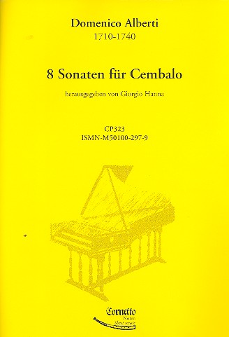 Vorderes Coverbild 8 Sonaten