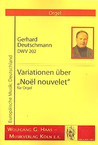 Vorderes Coverbild Variationen über Noel nouvelet DWV202