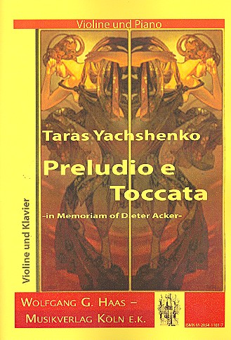 Vorderes Coverbild Preludio e Toccata