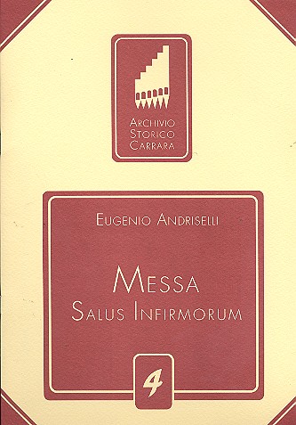 Vorderes Coverbild Messa Salus Infirmorum op.5  für
