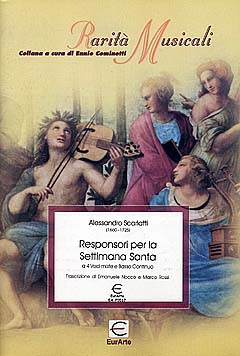 Vorderes Coverbild Responsori per la Settimana Santa