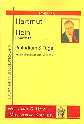Vorderes Coverbild Präludium und Fuge HeinWV13 für